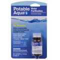 Potable Aqua Water Purification Tablets